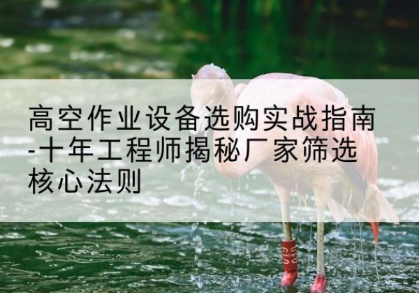 延长剪叉式升降机厂家-高空作业设备选购实战指南-十年工程师揭秘厂家筛选核心法则
